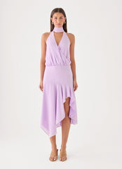 Nina Midi Dress - Lilac