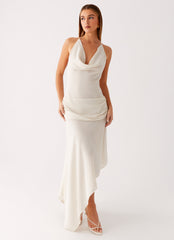 Nyra Midi Dress - Cream