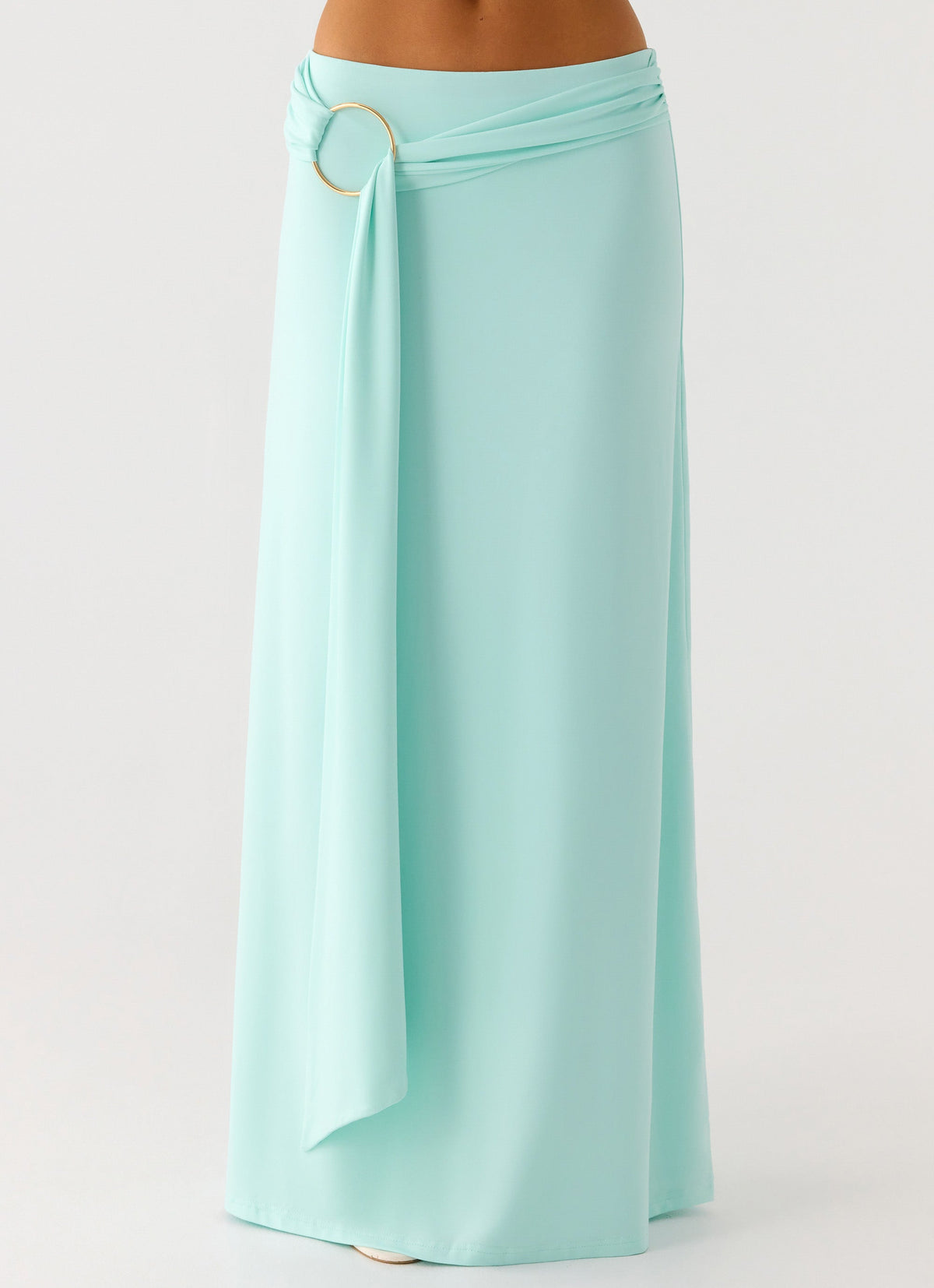 Ravi Maxi Skirt - Aqua