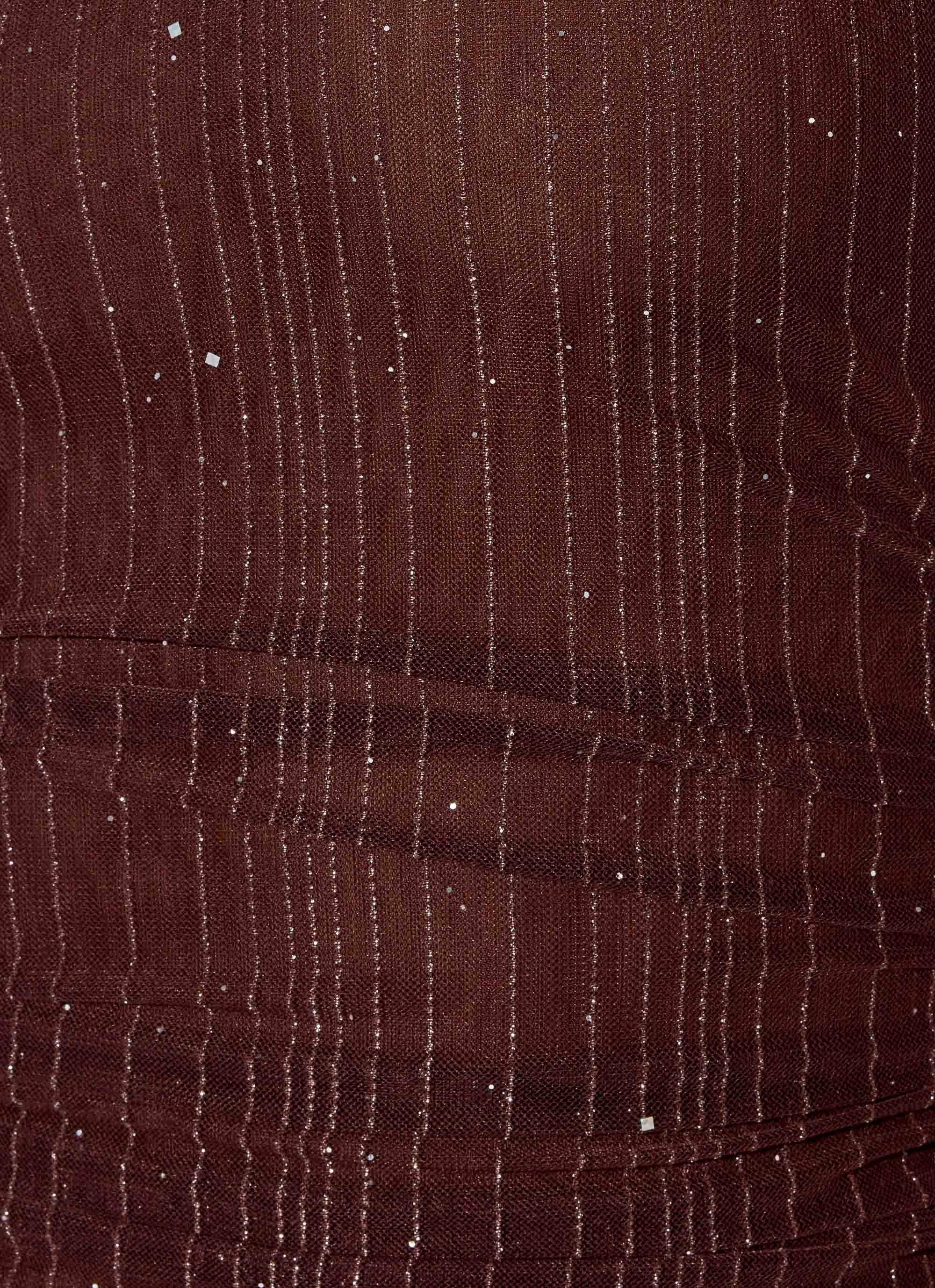 Sparkling Night Top - Chocolate
